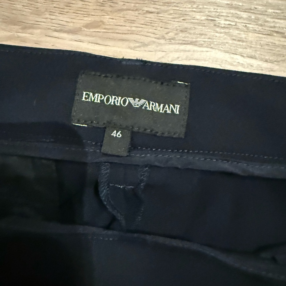 Emporio Armani Dark Blue Trousers